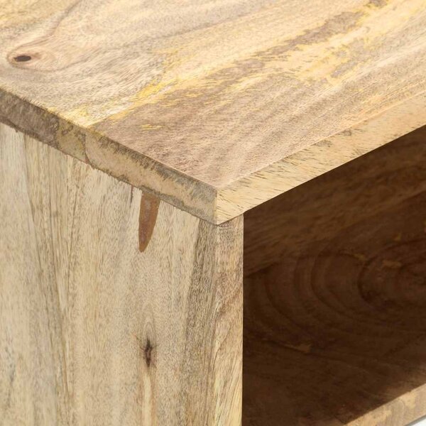 TV stolek 110 x 35 x 48 cm masivní mangovníkové dřevo 286484