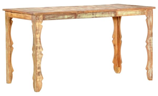 Jídelní stůl 140 x 70 x 76 cm masivní recyklované dřevo 286489
