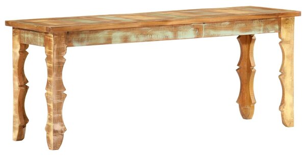 Lavice 110 x 35 x 45 cm masivní recyklované dřevo 286485