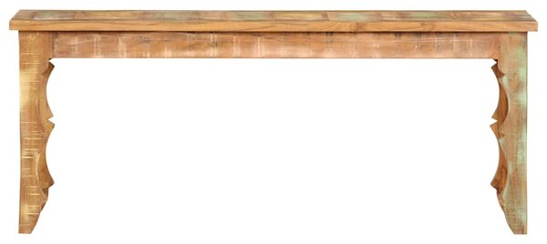 Lavice 110 x 35 x 45 cm masivní recyklované dřevo 286485