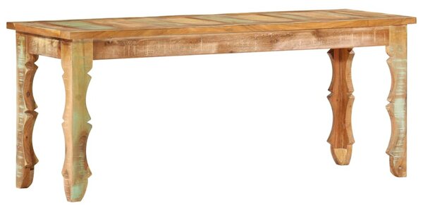 Lavice 110 x 35 x 45 cm masivní recyklované dřevo 286485