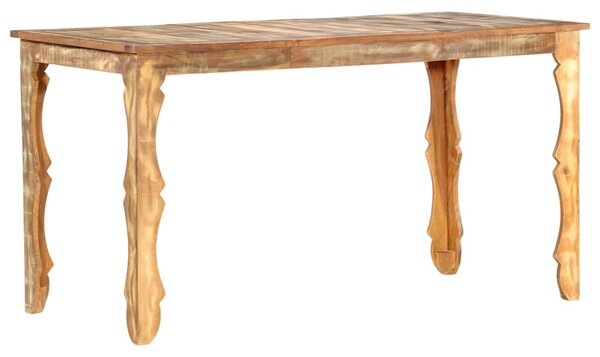 Jídelní stůl 140 x 70 x 76 cm masivní recyklované dřevo 286489