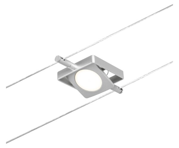 P 94420 LED lankový systém MacLED základní sada 5x4,5W 3000K 230/12V matný chrom/chrom - PAULMANN