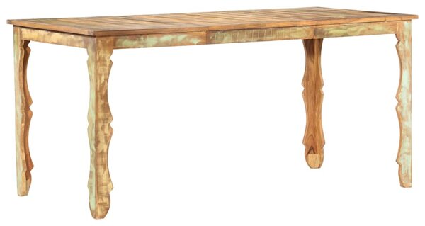 Jídelní stůl 160 x 80 x 76 cm masivní recyklované dřevo 286490