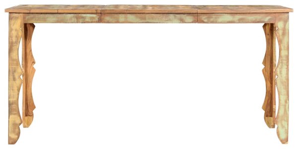 Jídelní stůl 160 x 80 x 76 cm masivní recyklované dřevo 286490