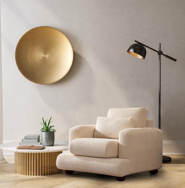 Hanah Home Designové křeslo River béžové