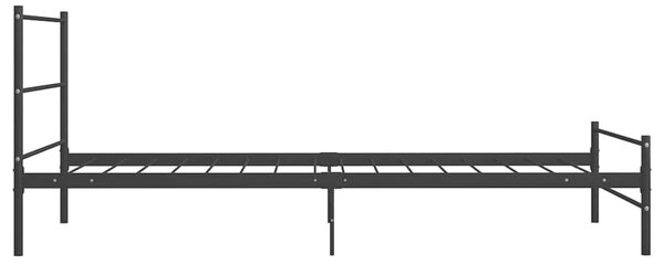 Rám postele černý kovový 90 x 200 cm 286496