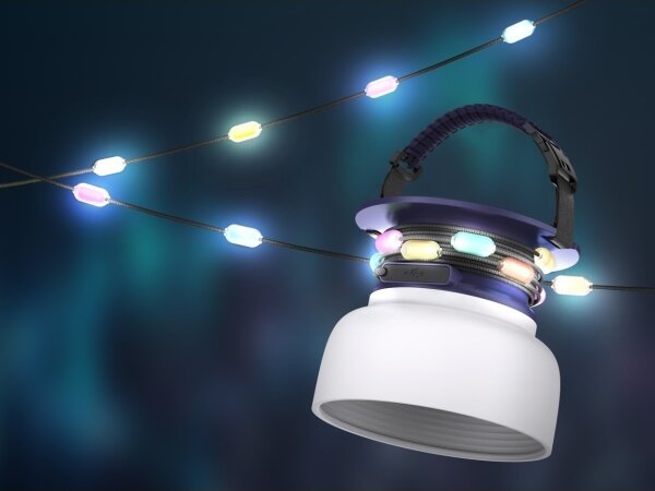 Immax 08493L - LED RGB Přenosná solární nabíjecí lampa LED/10W/5V 3600 mAh IP65