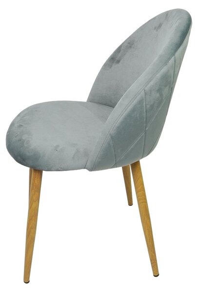 INLEA Jídelní židle COMFI 4 ks - šedá