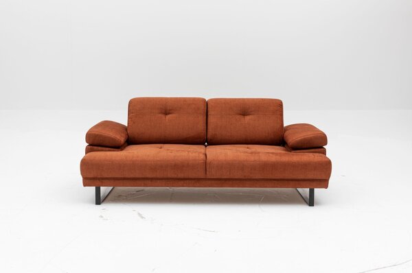 Hanah Home Dvoumístná pohovka Mustang 199 cm oranžová