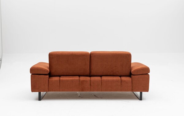 Hanah Home Dvoumístná pohovka Mustang 199 cm oranžová