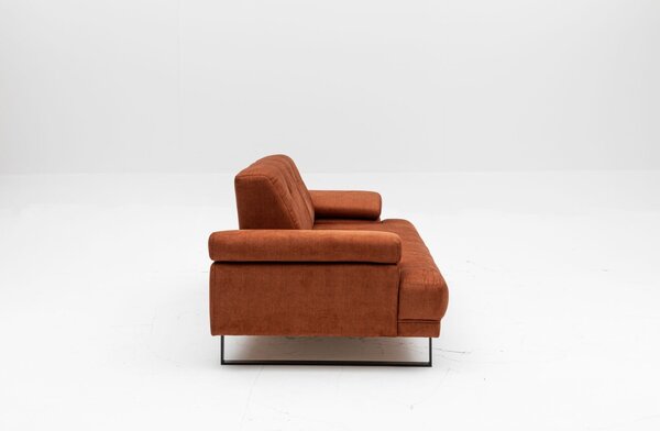 Hanah Home Dvoumístná pohovka Mustang 199 cm oranžová
