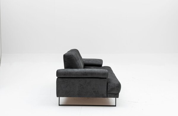 Hanah Home Dvoumístná pohovka Mustang 199 cm antracitová