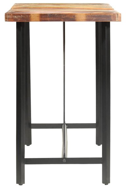 Barový stůl 180 x 70 x 107 cm masivní recyklované dřevo 286595