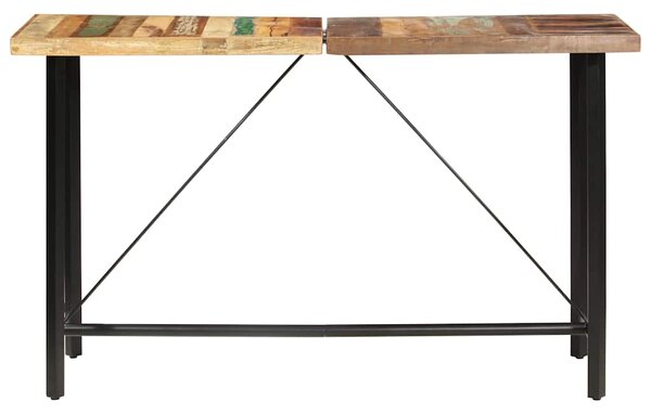 Barový stůl 180 x 70 x 107 cm masivní recyklované dřevo 286595