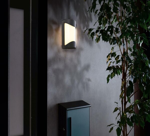 Deko-Light nástěnné přisazené svítidlo Grumium kulaté 100-240V AC/50-60Hz 11,00 W 3000 K 730 lm 100 mm tmavě šedá 731121
