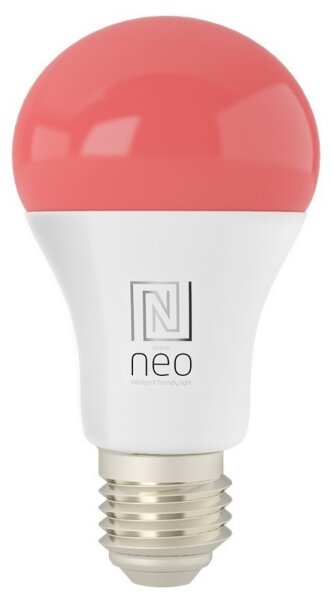 Immax NEO 07712CDO-SADA 3xLED RGB Stmívatelná žárovka E27/9W/230V Wi-Fi Tuya+DO