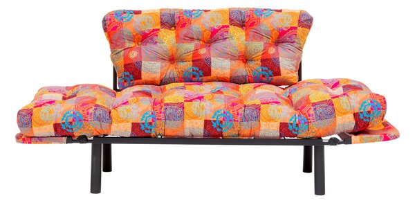 Hanah Home Dvoumístná rozkládací pohovka Nitta 155 cm vícebarevná