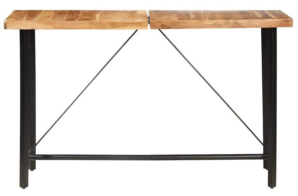 Barový stůl 180 x 70 x 107 cm masivní akáciové dřevo 286596