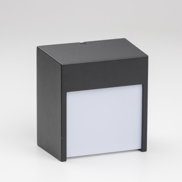 Brilagi - LED Venkovní nástěnné svítidlo TERNI LED/12W/230V černá IP44