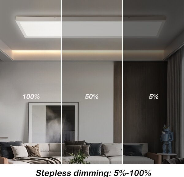 Brilagi-LED Stmívatelné koupelnové svítidlo FRAME SMART LED/50W/230V IP44 bíl+DO