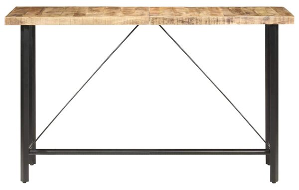 Barový stůl 180 x 70 x 107 cm hrubé mangovníkové dřevo 286613