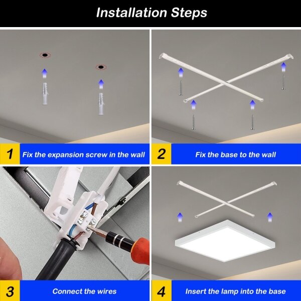 Brilagi - LED Koupelnové svítidlo FRAME LED/50W/230V 3000/4000/6000K IP44 bílá