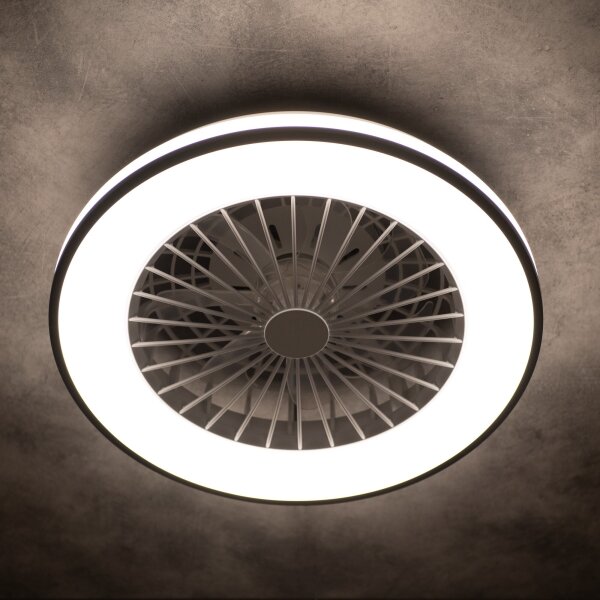 Kanlux 38033-LED Stm. svítidlo s ventilátorem PLAVE 48W/230V 3000/4000/6500K +DO