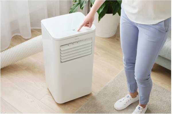 Sencor-Chytrá mobilní klimatizace 3v1 760W/230V 7000BTU Wi-Fi + dálkové ovládání