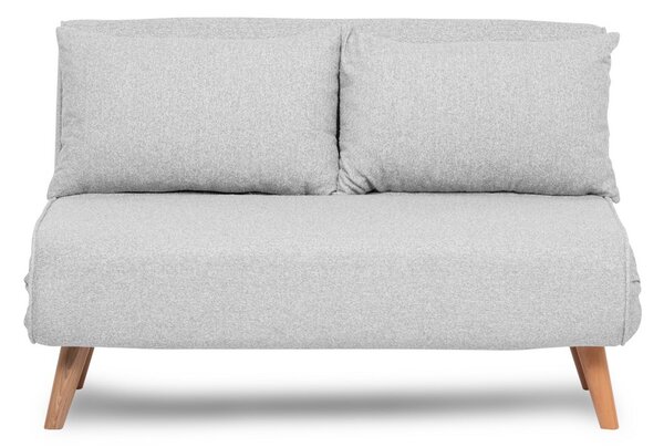Hanah Home Dvoumístná rozkládací pohovka Seater Folde šedá II