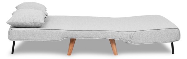 Hanah Home Dvoumístná rozkládací pohovka Seater Folde šedá II