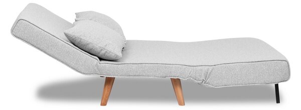 Hanah Home Dvoumístná rozkládací pohovka Seater Folde šedá II