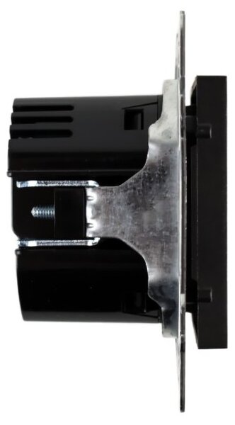 Elhard USB A+C zásuvka Royal 20W, černá YK2133B