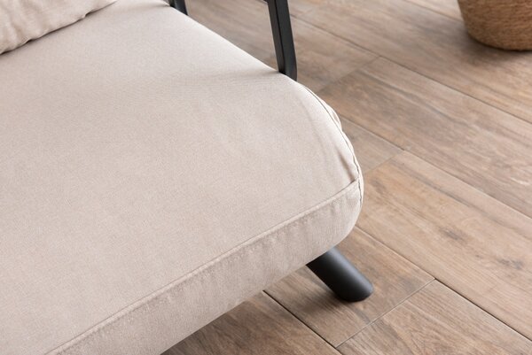 Hanah Home Dvoumístná rozkládací pohovka Seater Sando krémová II