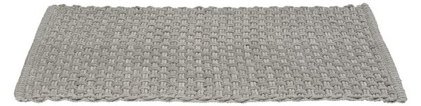 Šedá textilní koupelnová předložka 50x80 cm Ecoli – Wenko