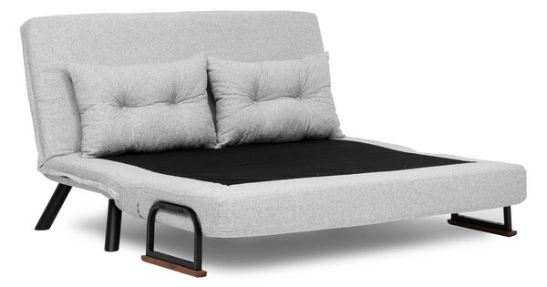 Hanah Home Dvoumístná rozkládací pohovka Seater Sando šedá II