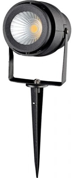 LED Venkovní lampa LED/12W/100-240V IP65 černá - zelené světlo
