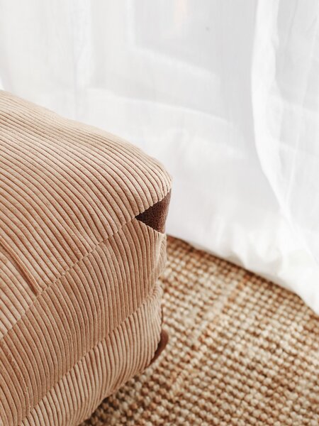 Hanah Home Rozkládací futonové křeslo Kadife camel