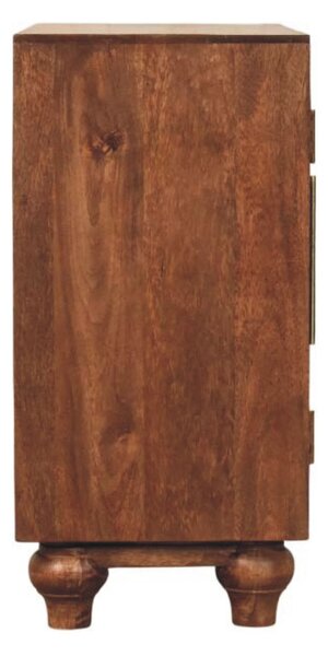 Příborník Arco z masivního mangového dřeva, 75 × 35 × 71 cm
