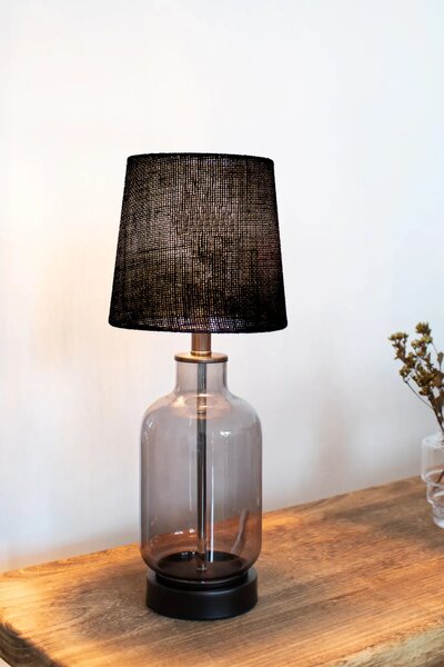 MARKSLOJD Markslöjd stolní lampa Costero kouřová 43 cm