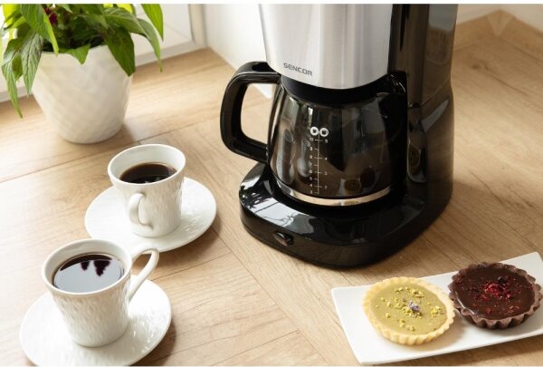 Sencor - Překapávací kávovar 1,25 l 1000W/230V