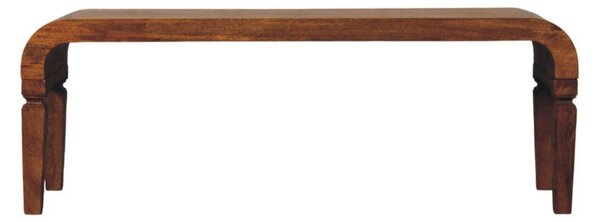 Konferenční stolek Arcus z masivního mangového dřeva, 120 × 35 × 43 cm