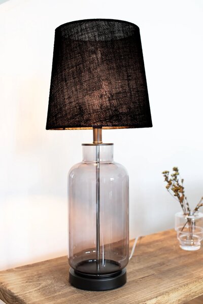 MARKSLOJD Markslöjd stolní lampa Costero kouřová 61,5 cm