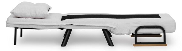 Hanah Home Rozkládací křeslo Single Sando bílé