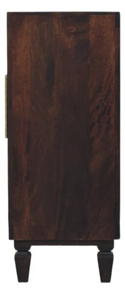 Skříňka Vesta z masivního mangového dřeva, 85 × 35 × 86 cm