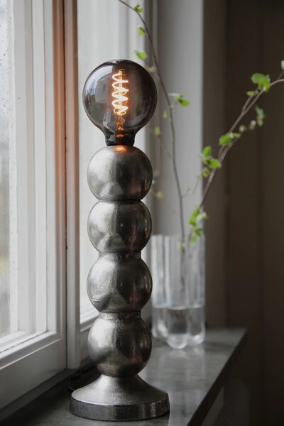 MARKSLOJD Markslöjd stolní lampa Gong stříbrná