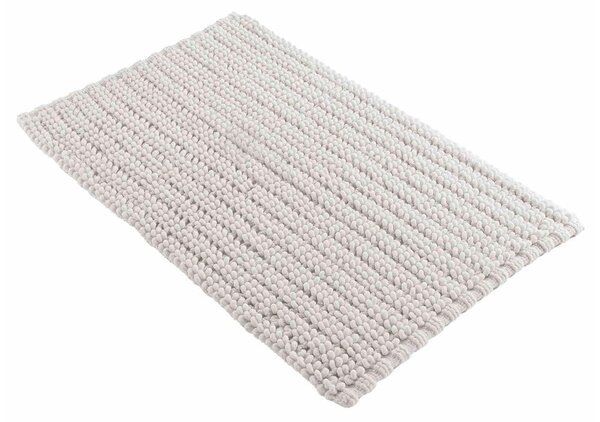 Bílá koupelnová předložka 50x80 cm Voltis – douceur d'intérieur