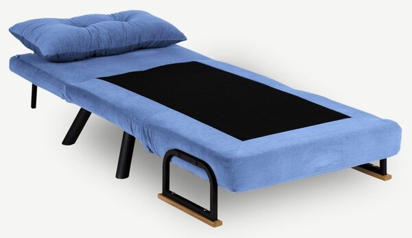 Hanah Home Rozkládací křeslo Single Sando modré