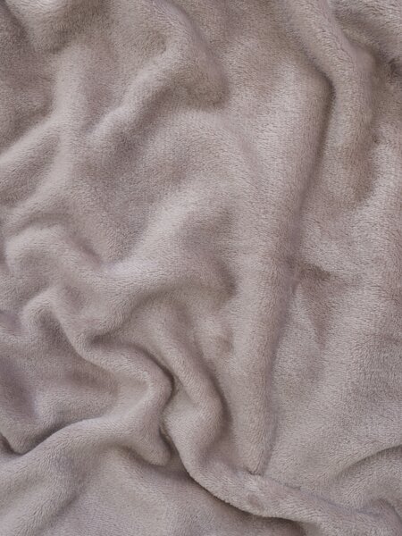 MK Lůžkoviny Dětská deka do postýlky mikroplyš Exclusive 80 × 100 cm – Laura cappuccino