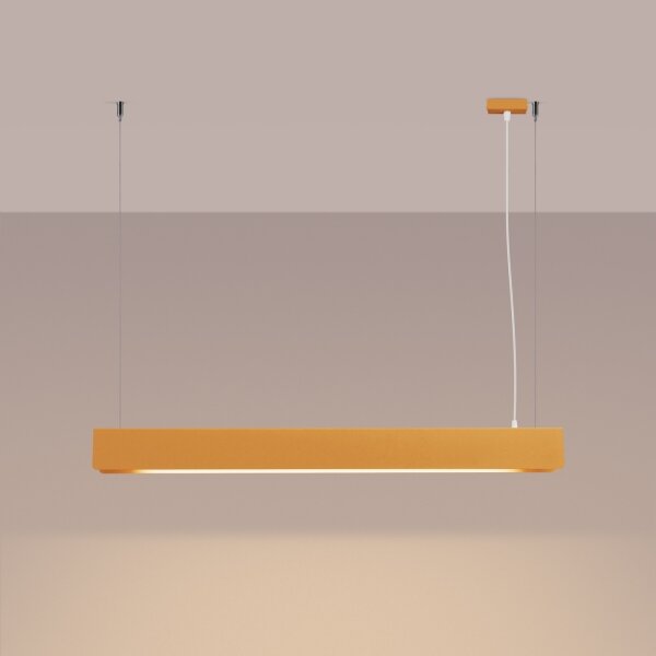 Sollux SL.1396 - LED Lustr na lanku SPARK 1xG13/8,5W/230V zlatá